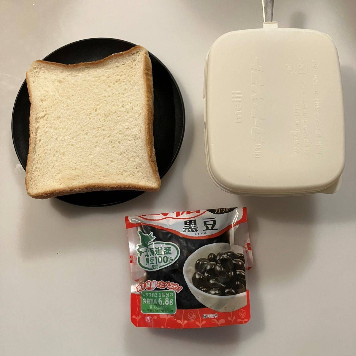 フジパン公式の「ごろっとお豆のあんバタートースト」のレシピ