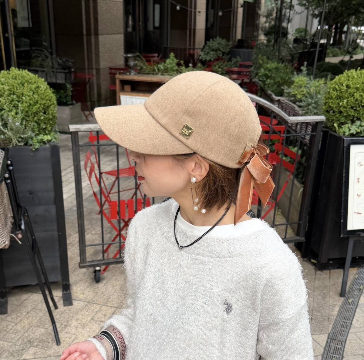 Athena New Yorkのウールキャップ