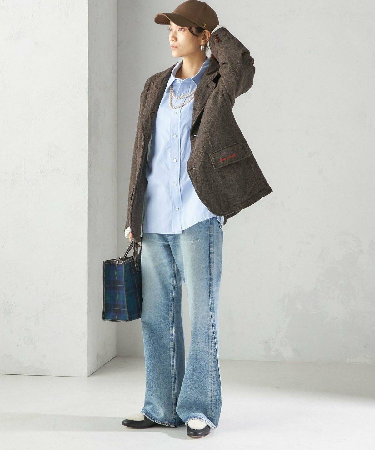 大人のキャップコーデ