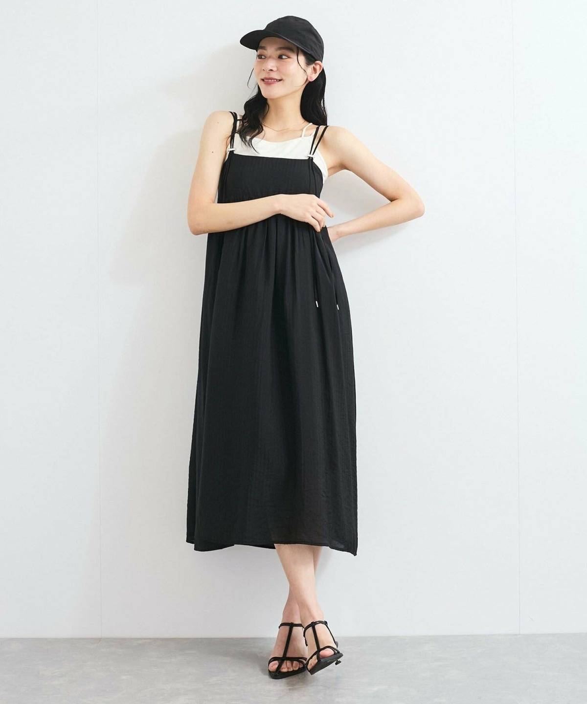 大人のキャップコーデ