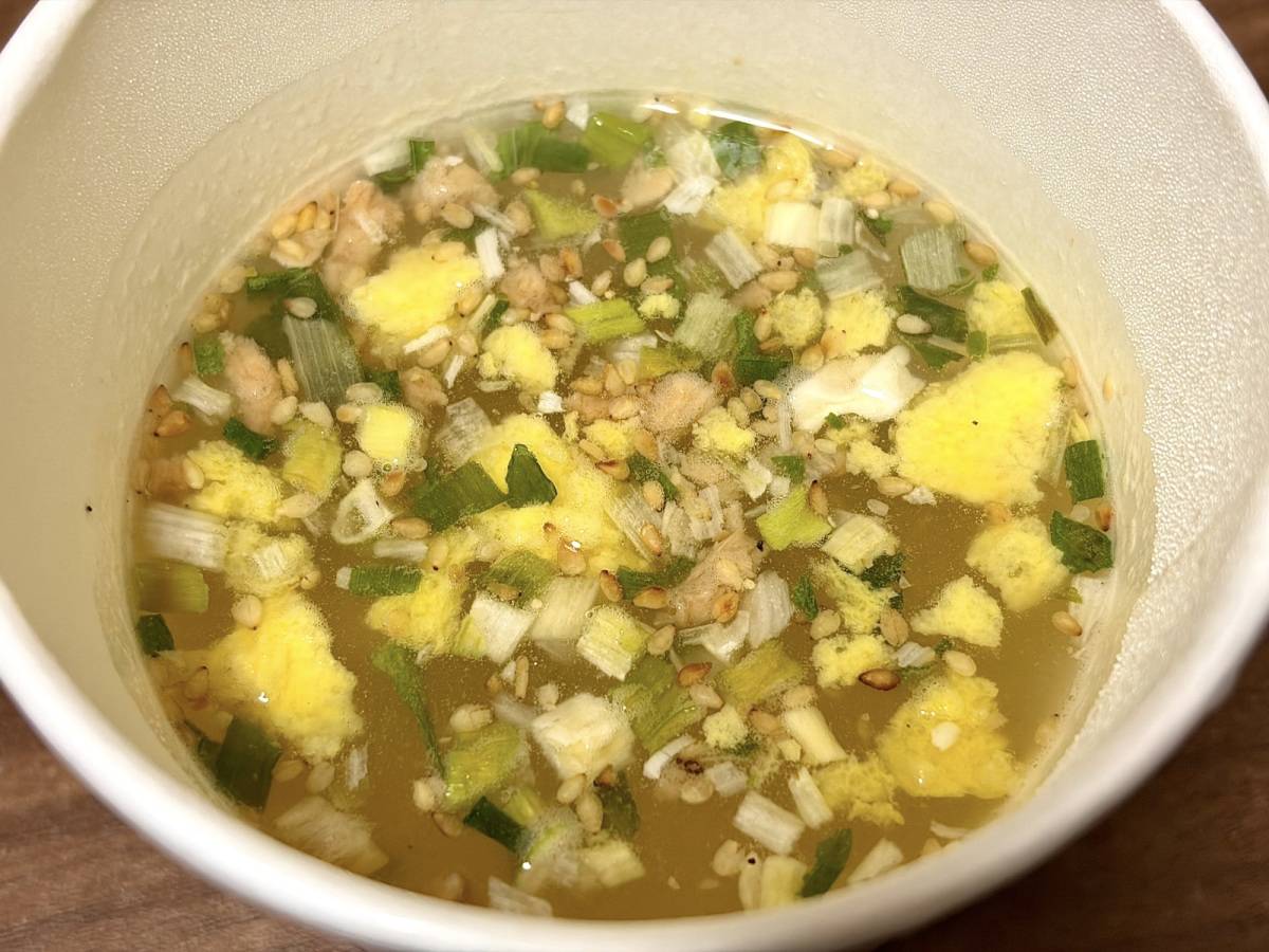 熱湯を注ぐだけの簡単調理♪