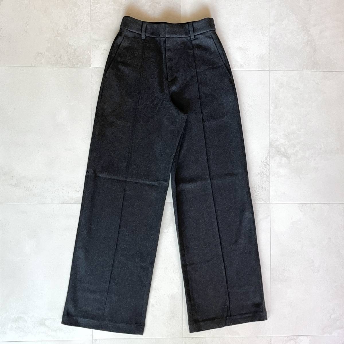 UNIQLOブラッシュドジャージーワイドパンツ