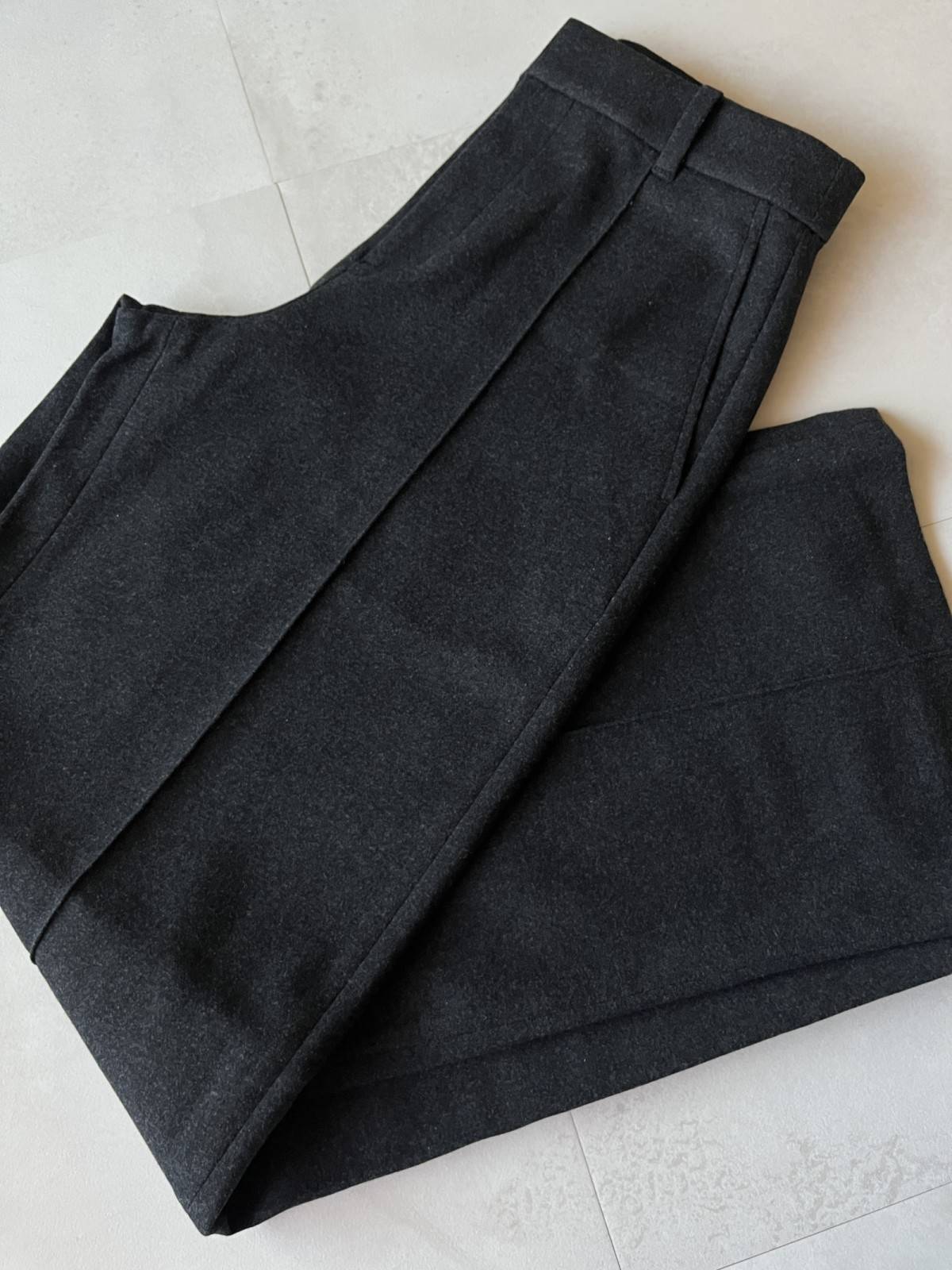 UNIQLOブラッシュドジャージーワイドパンツ