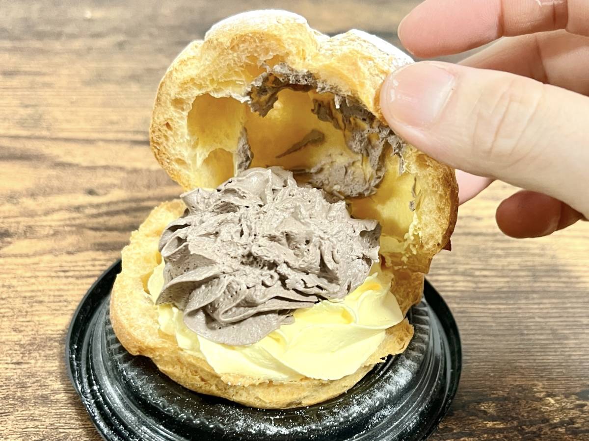 サクサクのシュー生地！