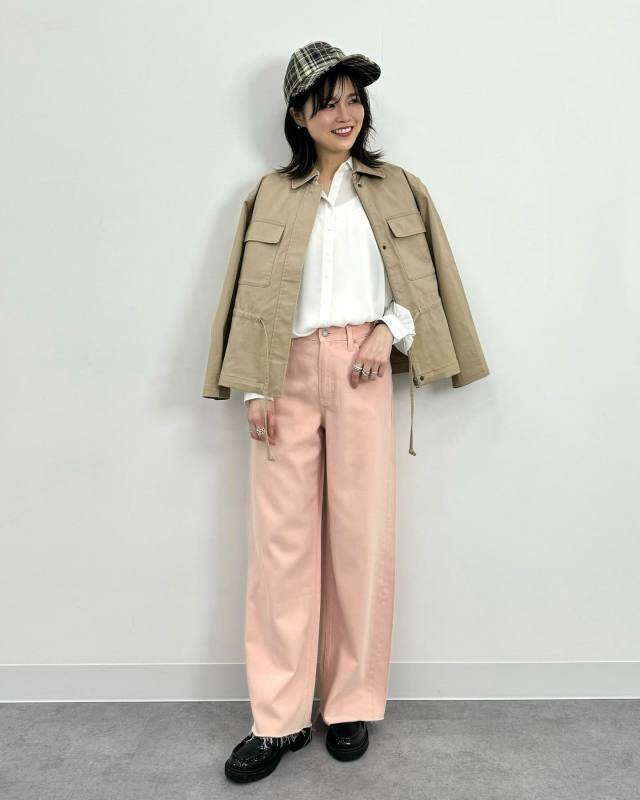 淡色でまとめる♡