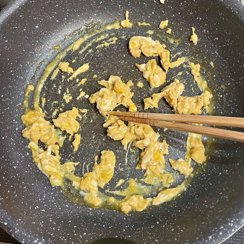 タカノフーズ公式の「ふんわりだし炒り卵納豆」のレシピ