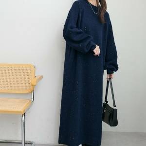 大人の装いに♡ネイビーワンピースで叶える上品コーデ10選