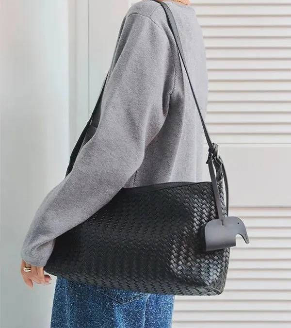 【神戸レタス】バッグチャーム付きメッシュバッグ