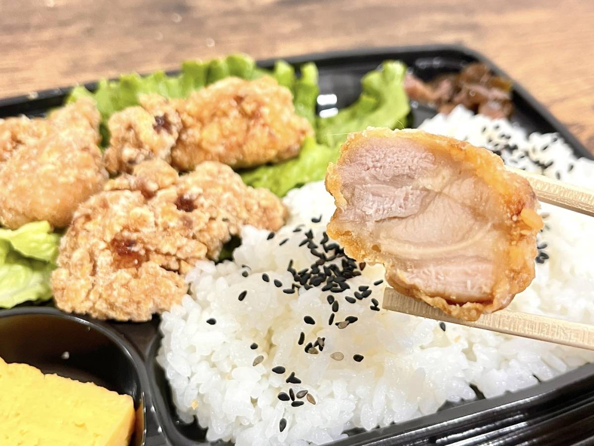 肉汁が溢れるから揚げ……♡