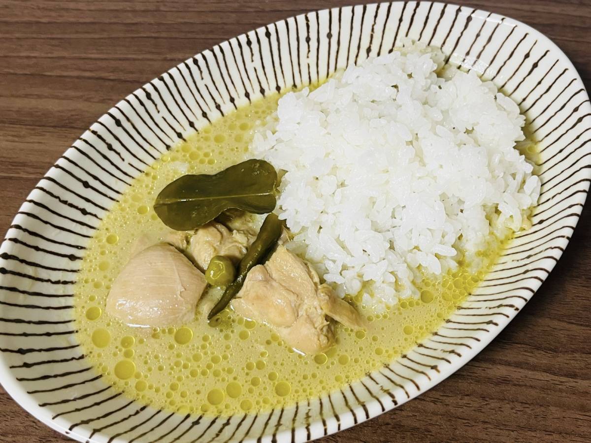 レンジで温めると完成♪