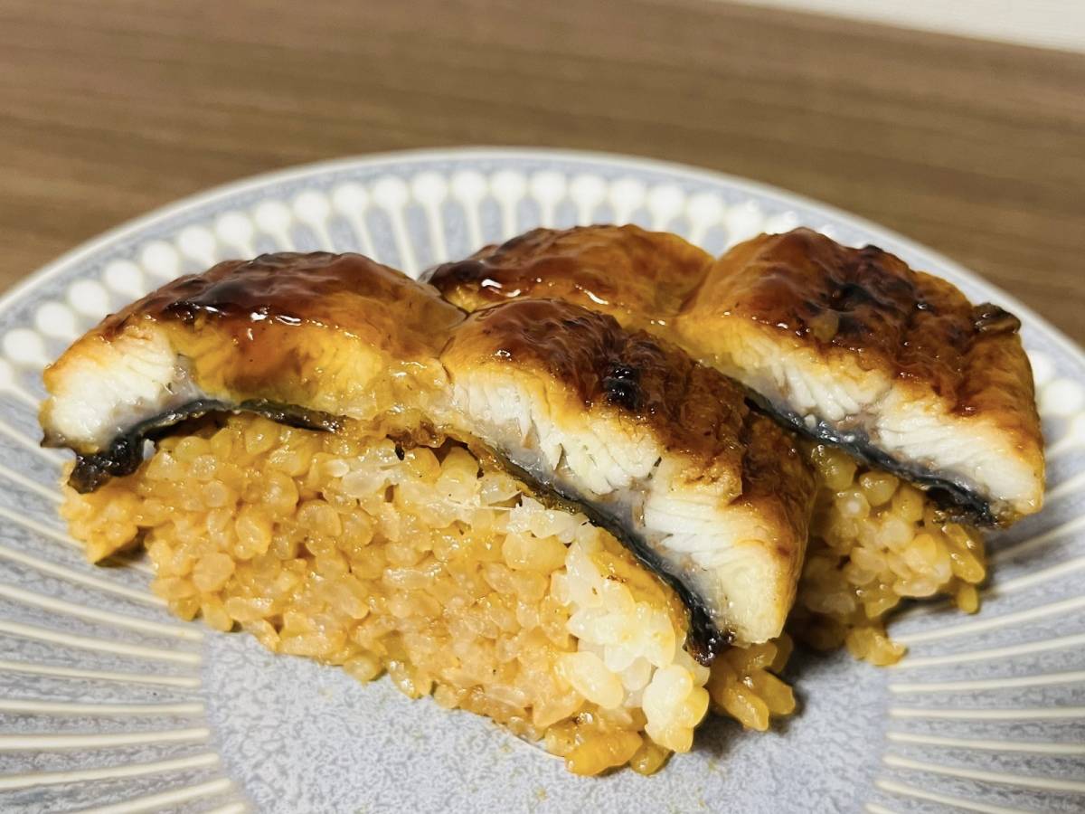 ふわふわの鰻と相性抜群のたれ♡