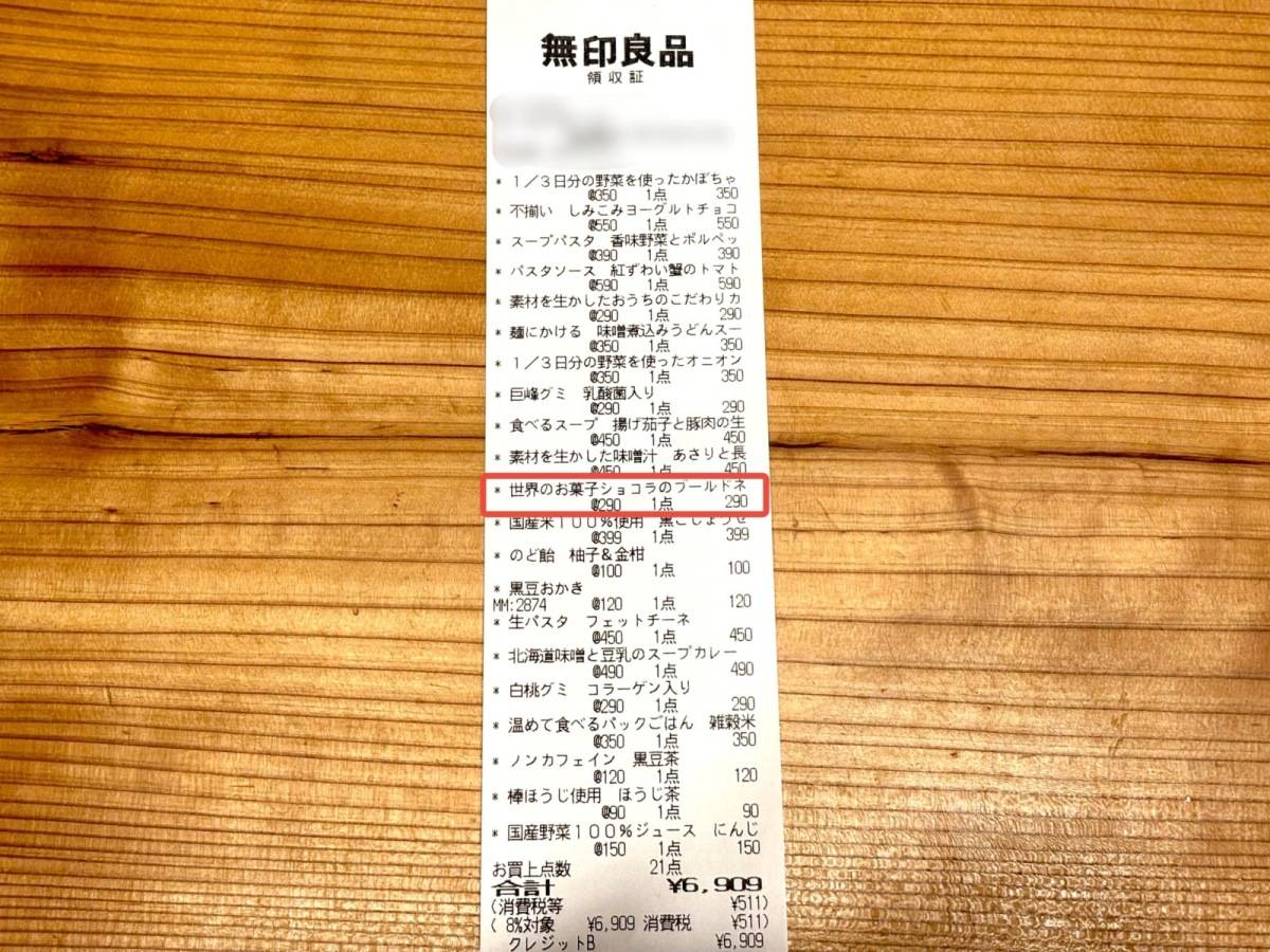 無印良品で選んだ人気クッキー