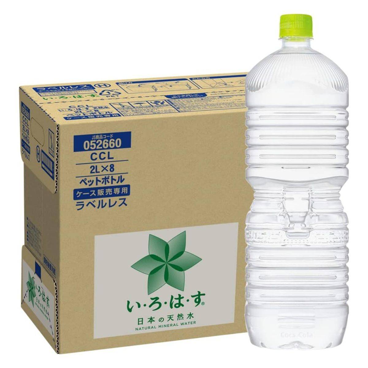 [Amazon限定ブランド]CCL い・ろ・は・すラベルレス 2LPET ×8本
