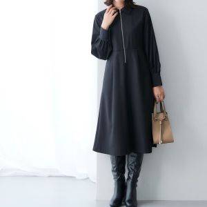 【2025年11月最新】あったか&着痩せが叶う♡センス抜群の「黒ワンピース」3選