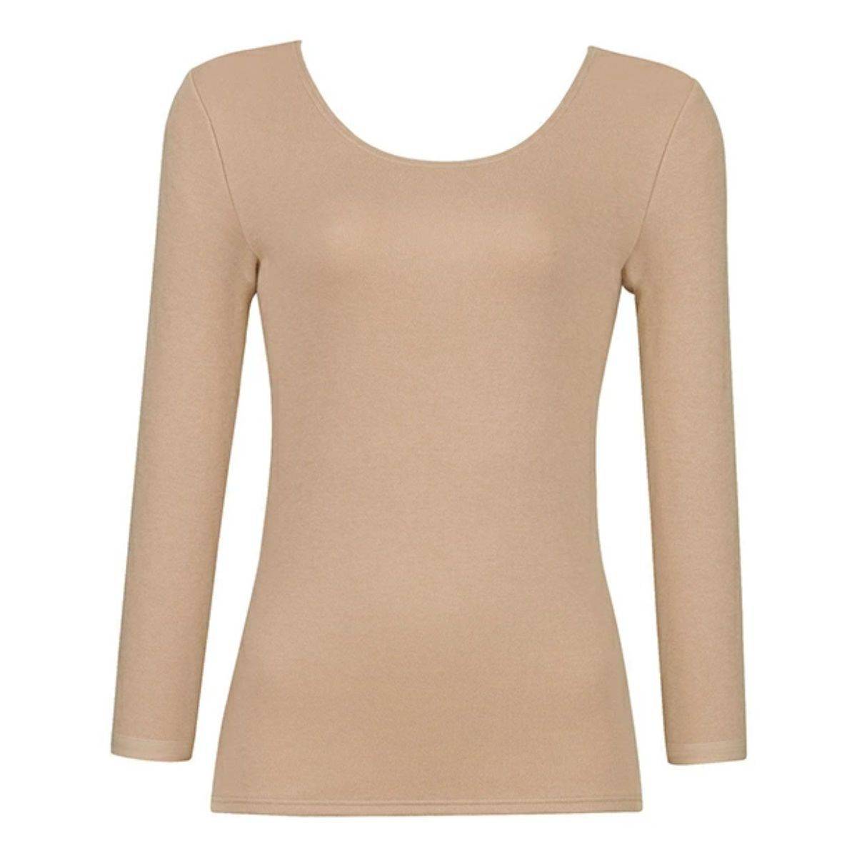 ワコール 【綿100% 極暖】肌側起毛であたたかいトップス