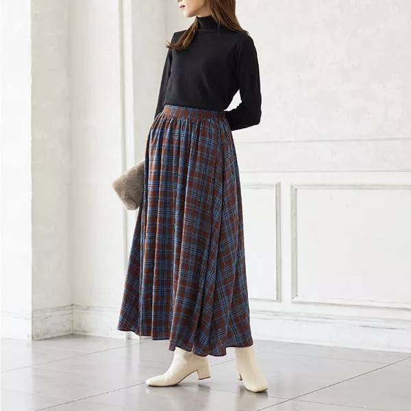 神戸レタス　スクエアトゥライナーファーブーツ