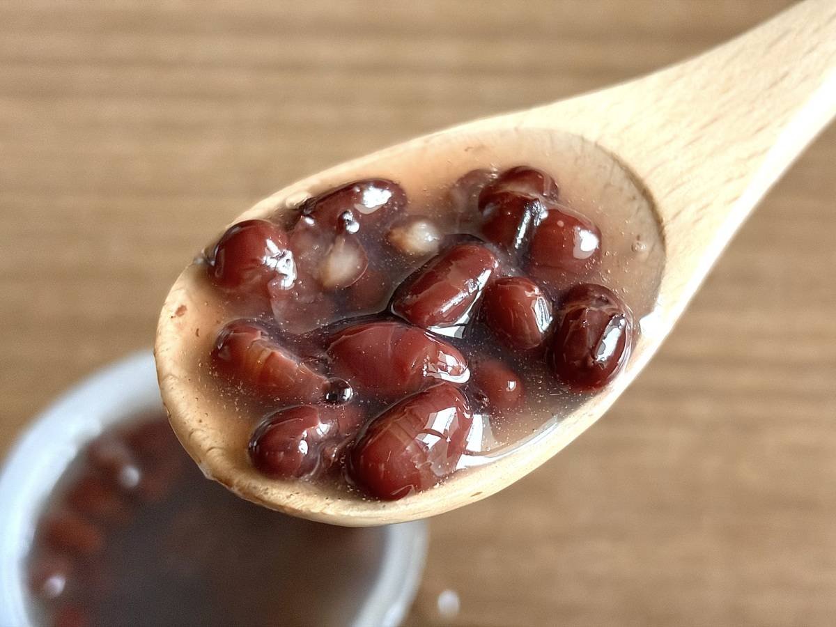 小豆本来の美味しさを堪能できるよ♡