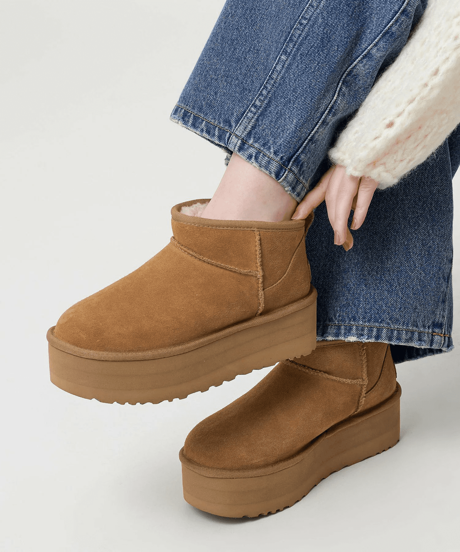 BEAUTY&YOUTH UNITED ARROWS <UGG>クラシック ウルトラミニプラットフォーム ブーツ