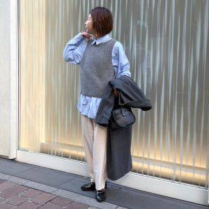 【UNITED ARROWS】主役級！冬コーデに映えるニットベスト