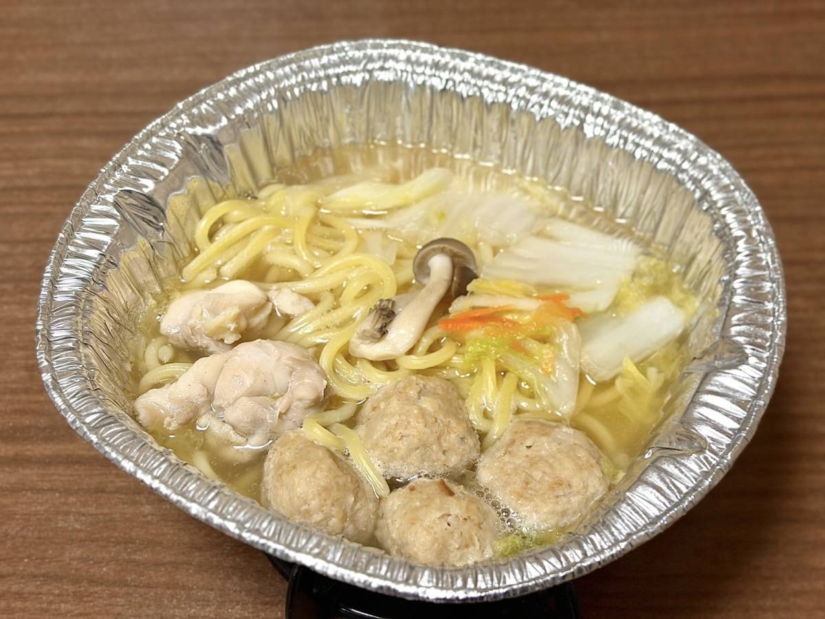 食欲をかきたてる鶏だしの風味♪