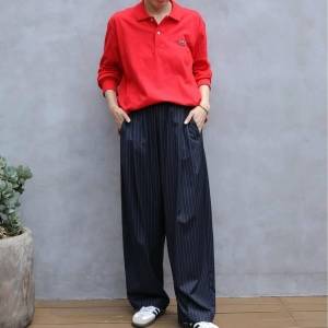 赤のポロシャツでおしゃれ上級者見え！大人女子のお手本コーデ10選