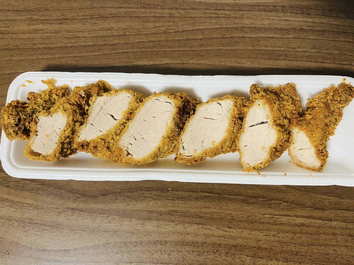 極太ロングヒレカツ……！