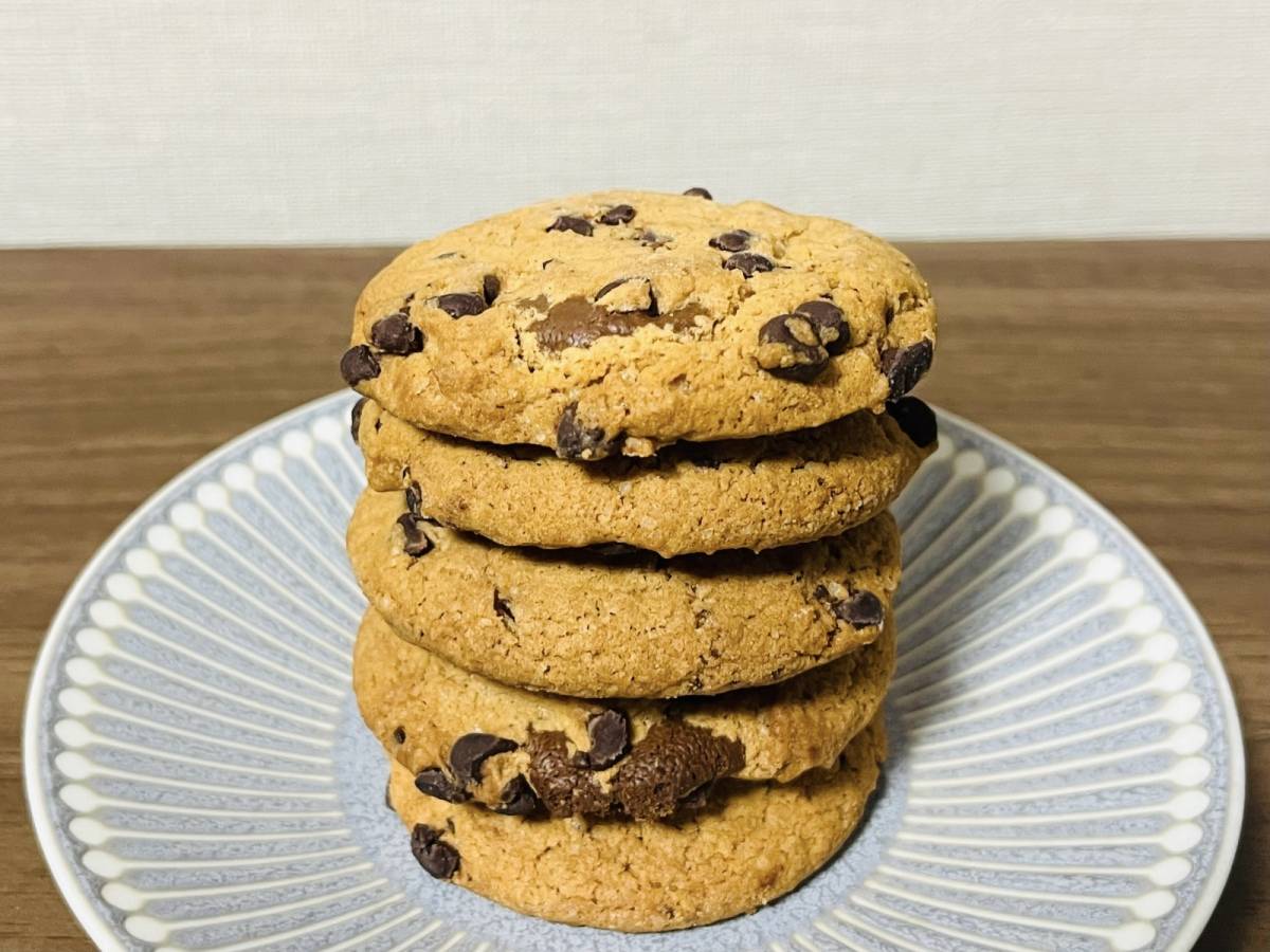 チョコチップがたっぷり!