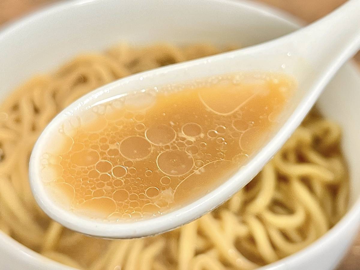 スープだけでも満足度の高い仕上がり♡