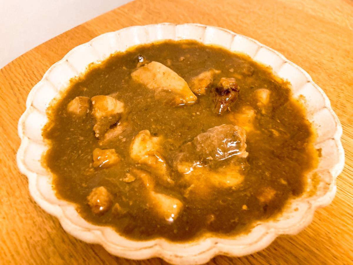 電子レンジで温めるだけで完成♪