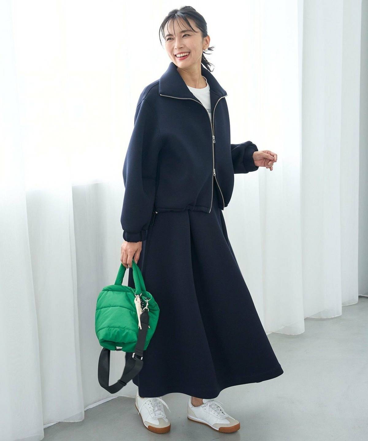 秋の動物園コーデ