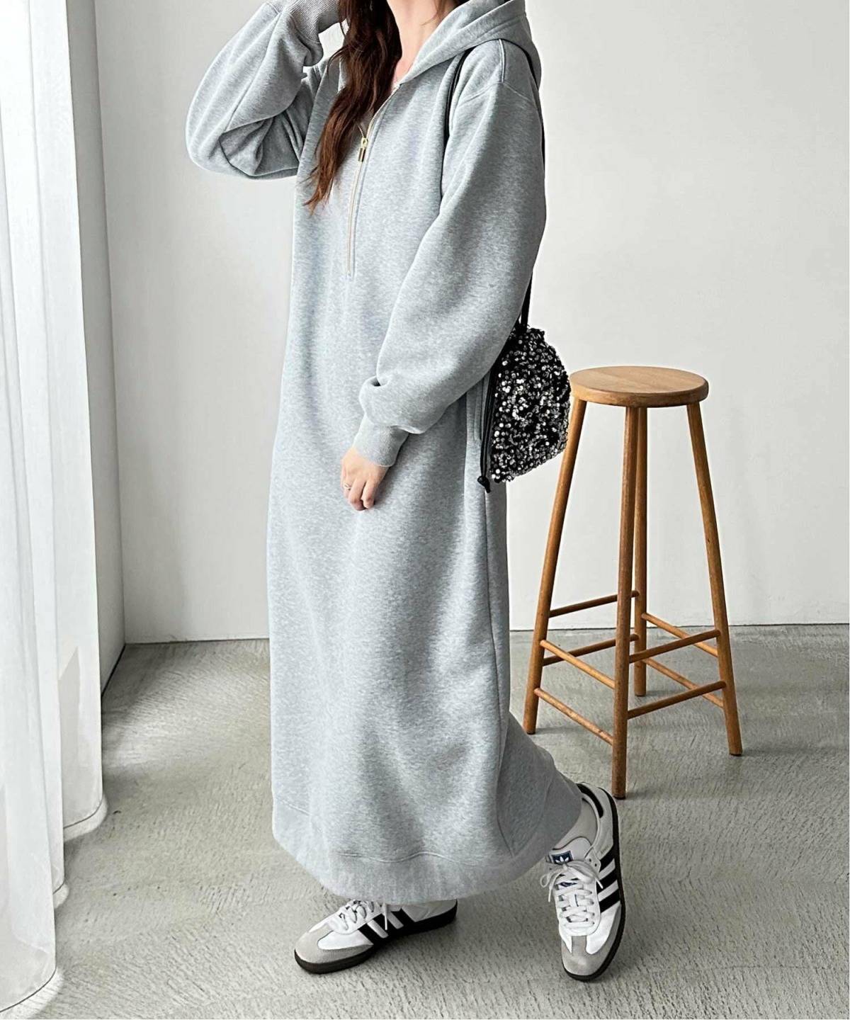 秋の動物園コーデ