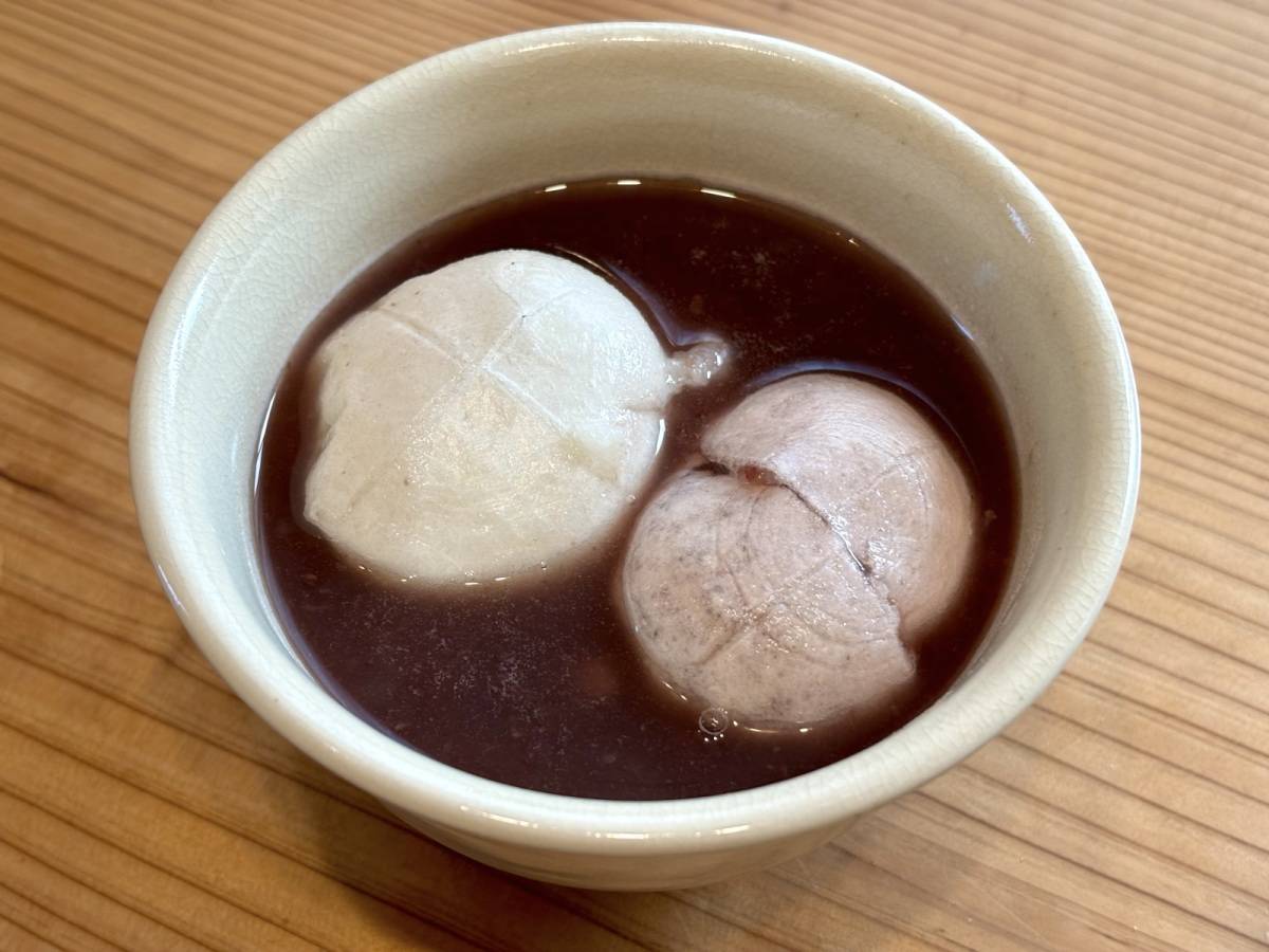 お餅を入れるとご褒美おやつに格上げ!