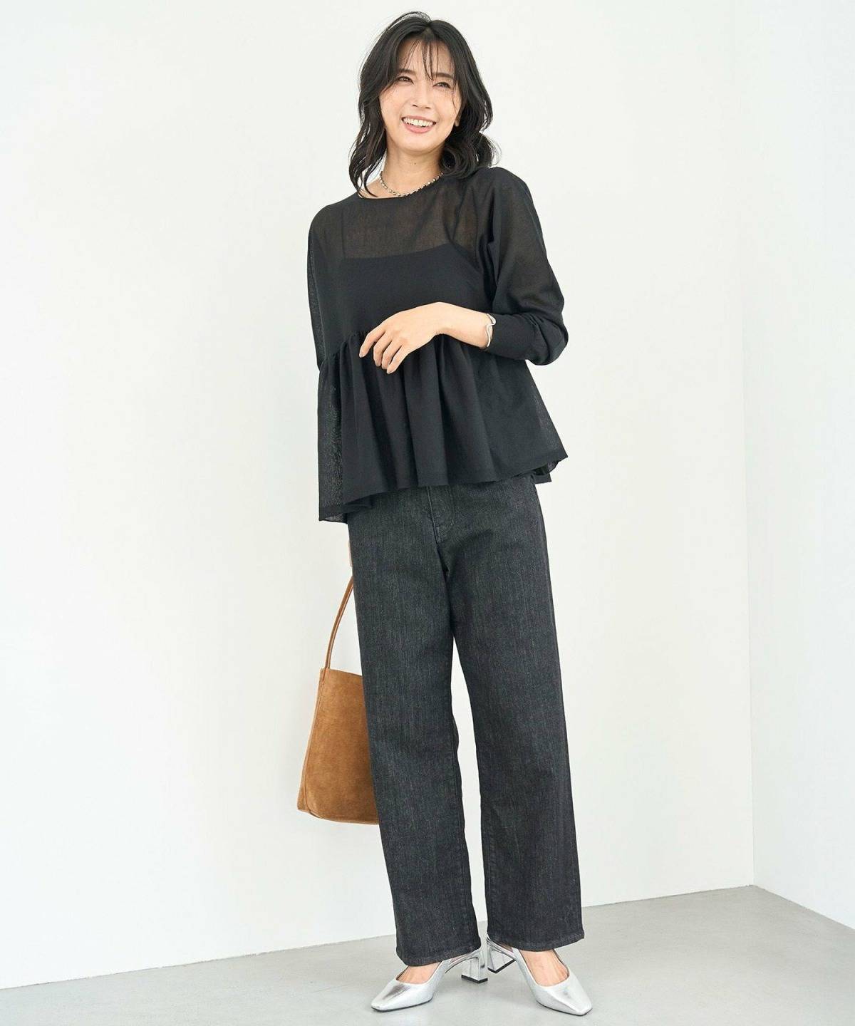 ディズニー向けブラックコーデ