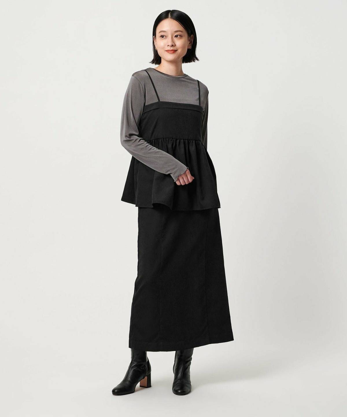 ディズニー向けブラックコーデ