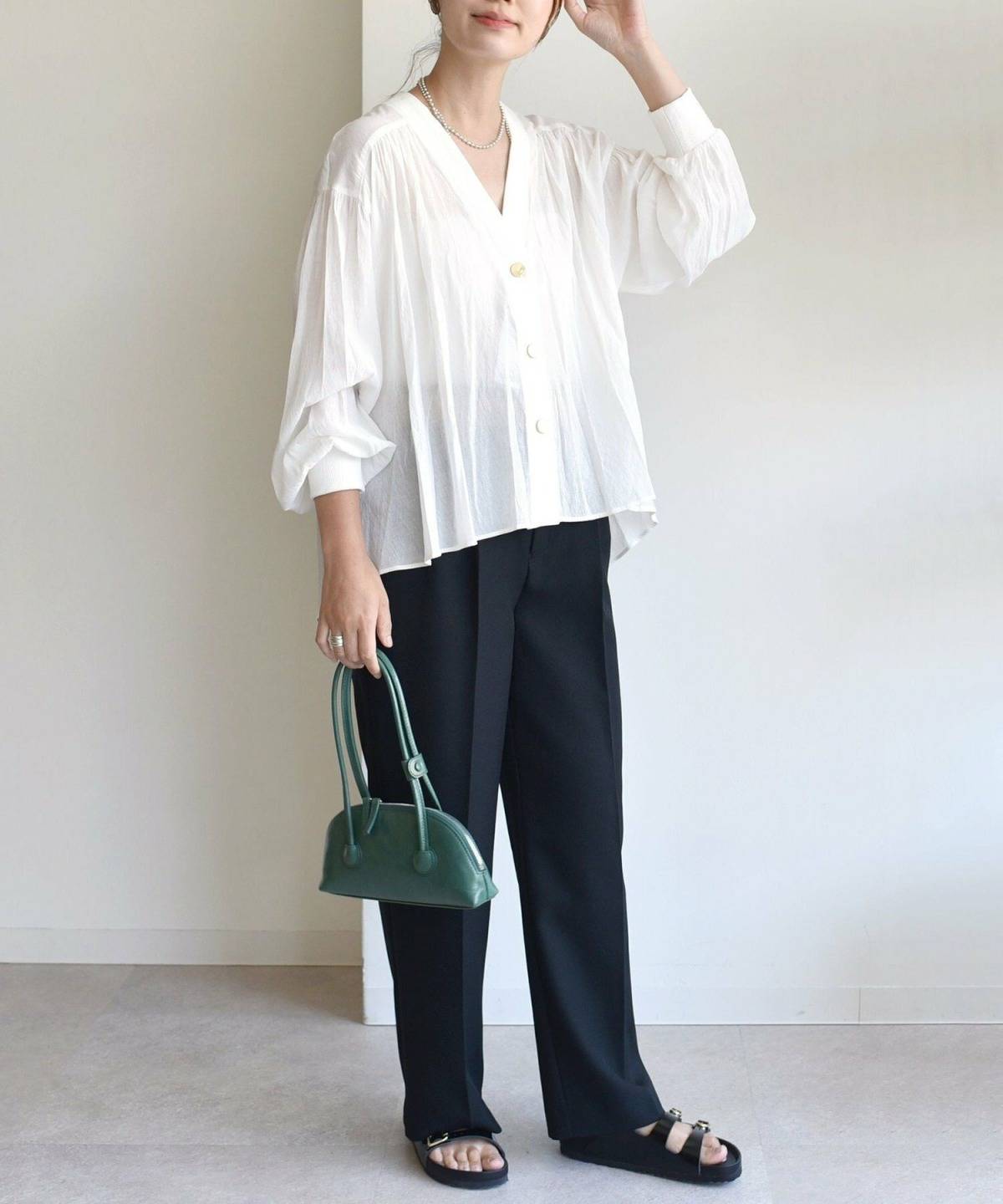 ディズニー向けブラックコーデ