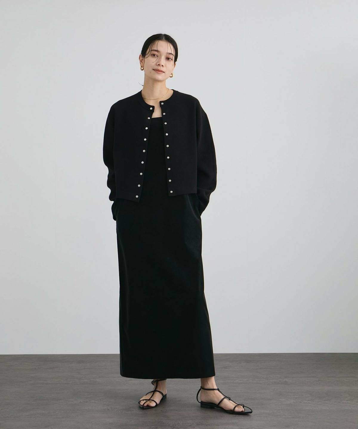 ディズニー向けブラックコーデ