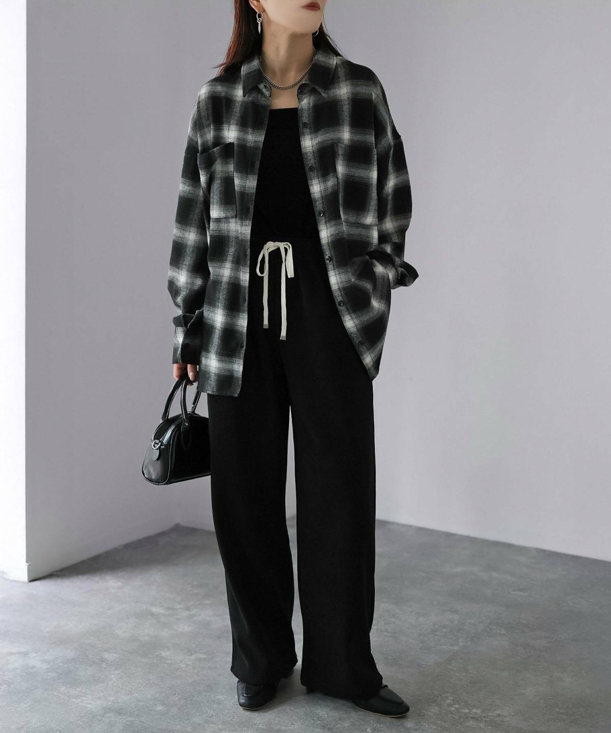 ディズニー向けブラックコーデ