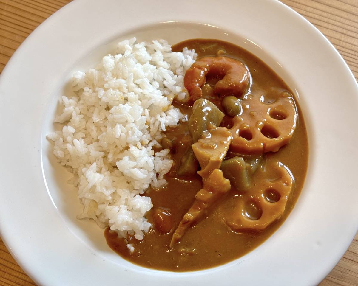 優しい味わいのカレーだよ♪