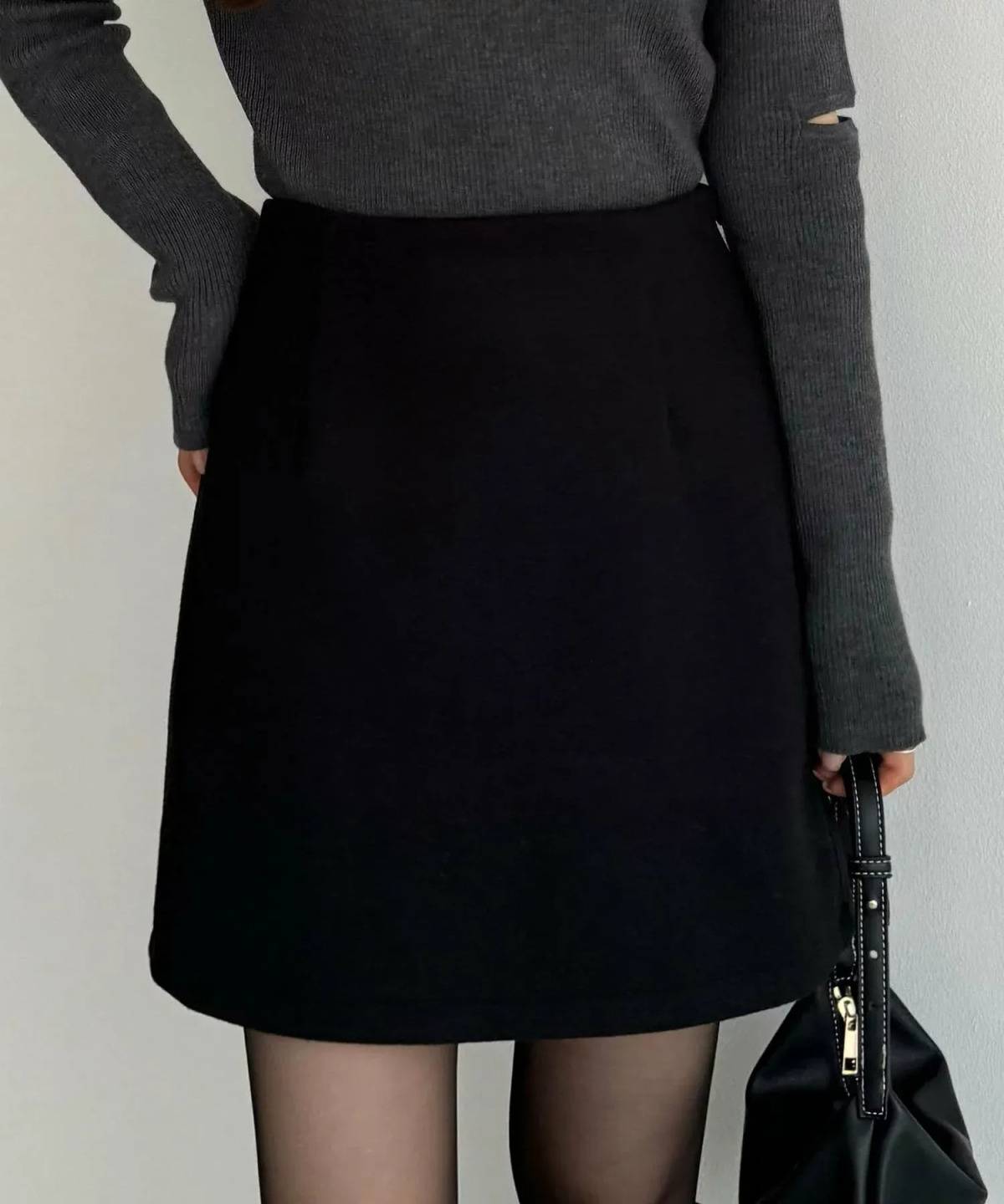 JUNOAH callautia 起毛ミニスカート