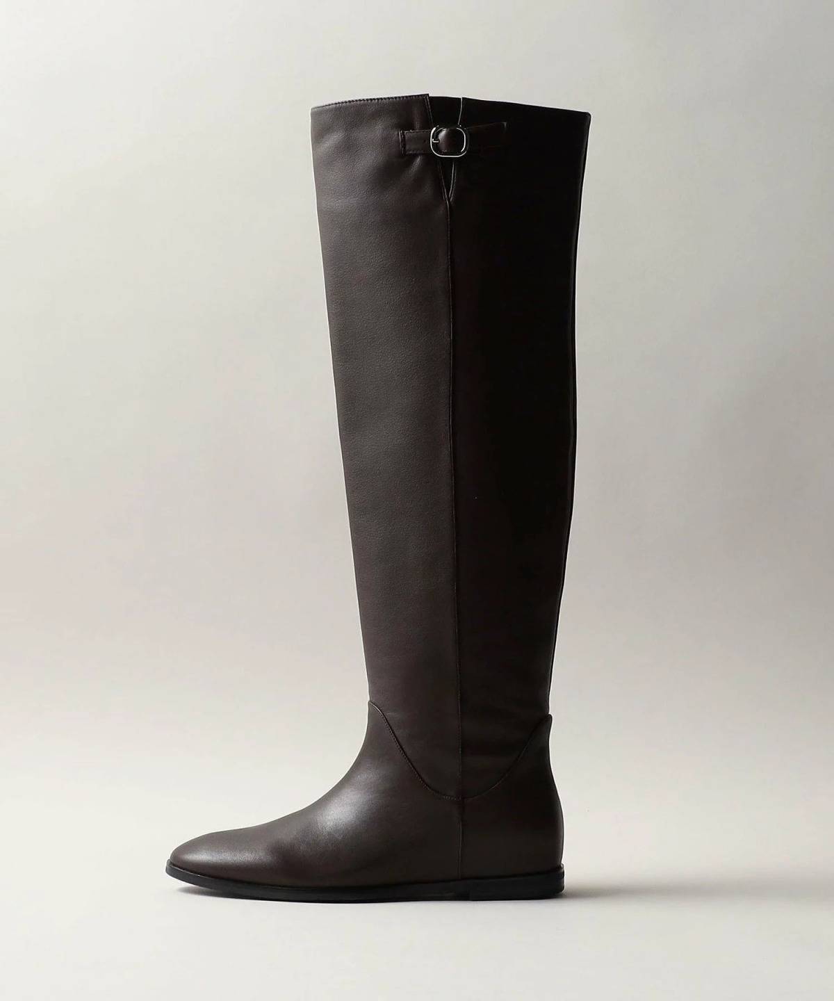 UNITED ARROWS LTD. OUTLET サイドトップベルト ロングブーツ15↑