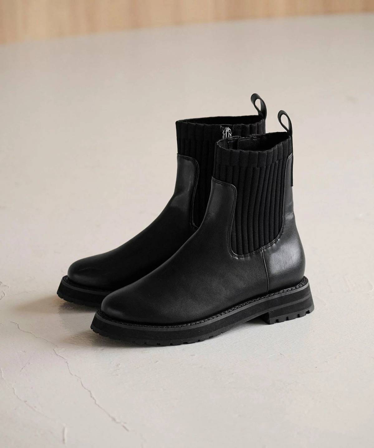 UNITED ARROWS green label relaxing ストレッチ ショートブーツ 撥水