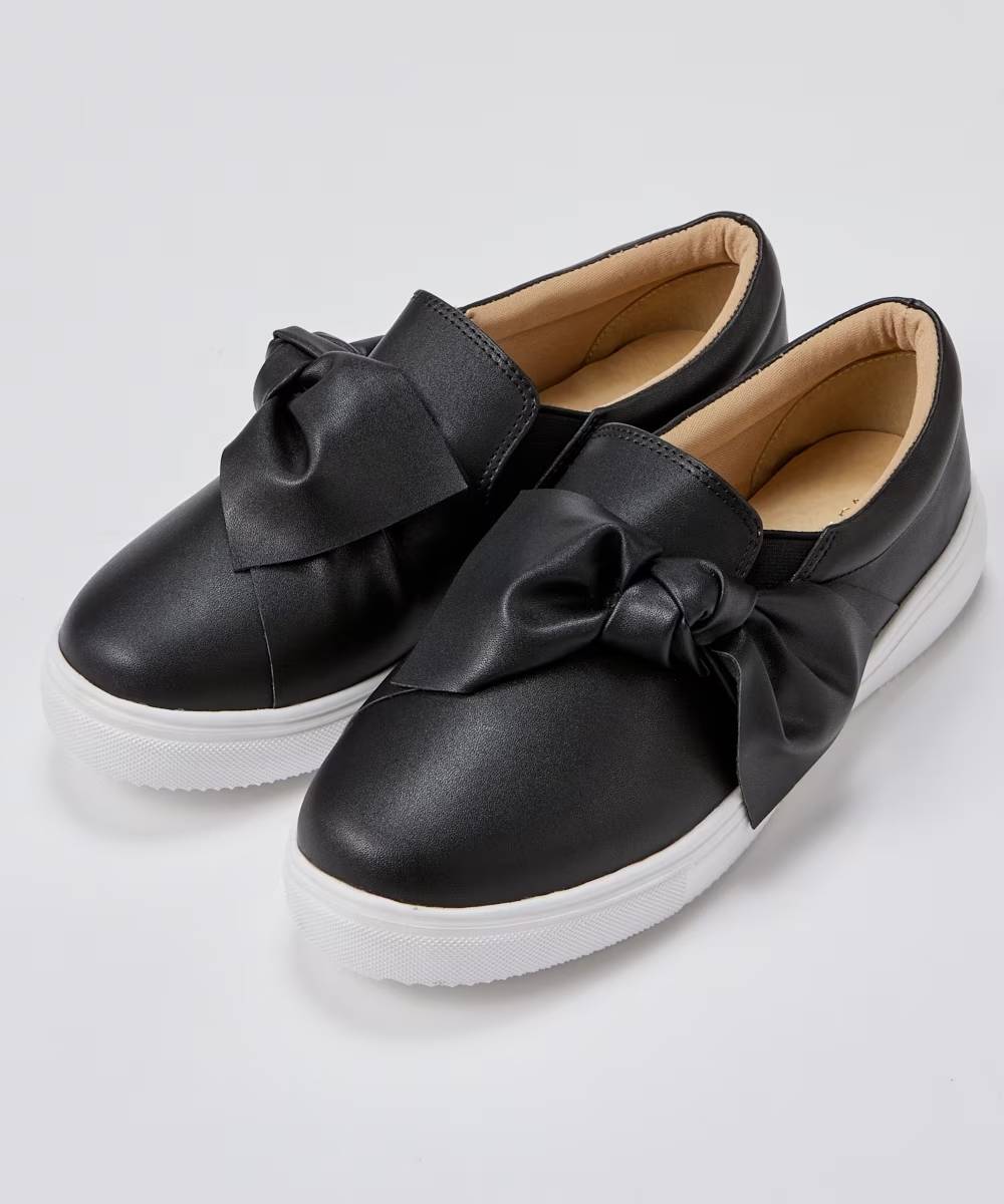 ニッセン 軽量ビッグリボンスニーカー