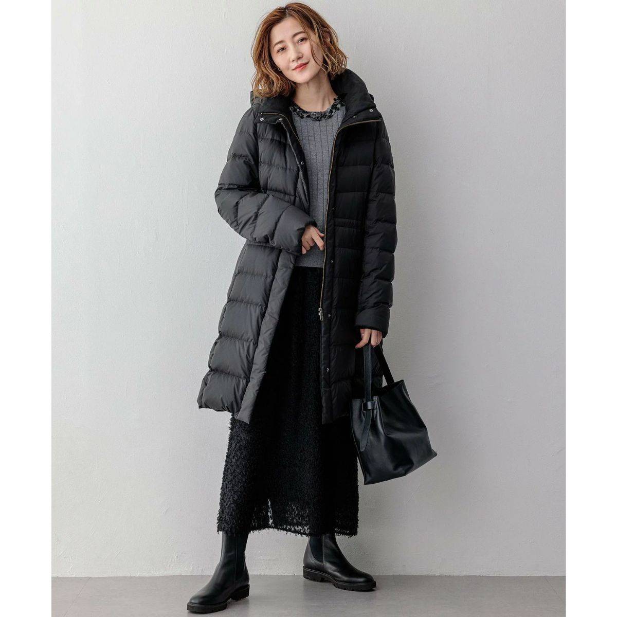 23区 シレータフタ ロング ダウンコート