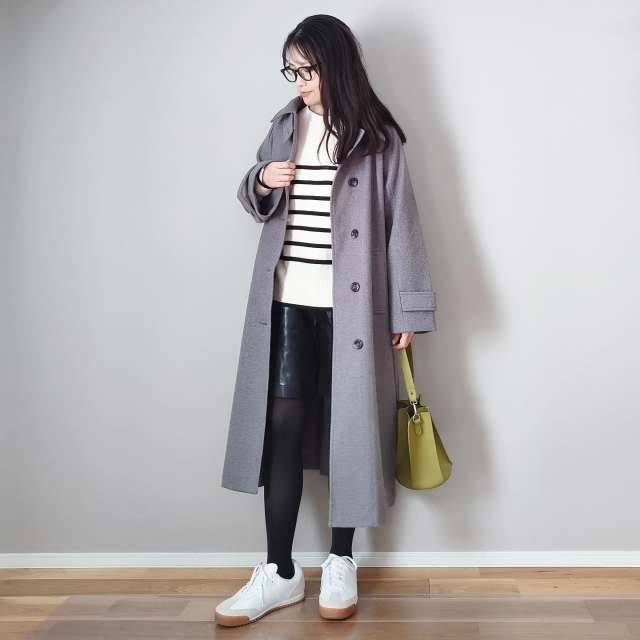 ボーダー柄をアクセントに♪