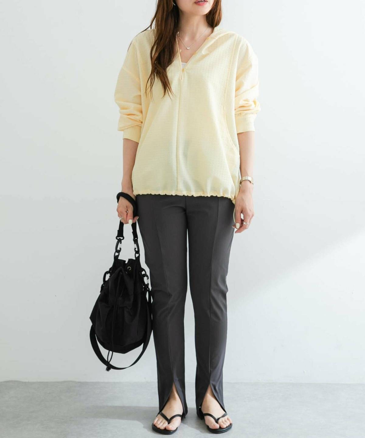 40代のレギンスコーデ