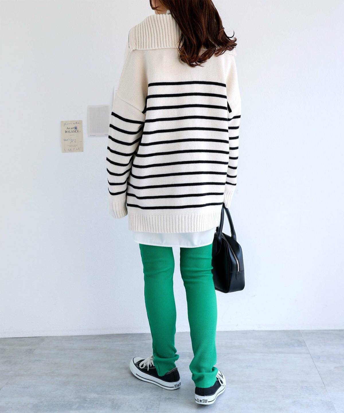 40代のレギンスコーデ