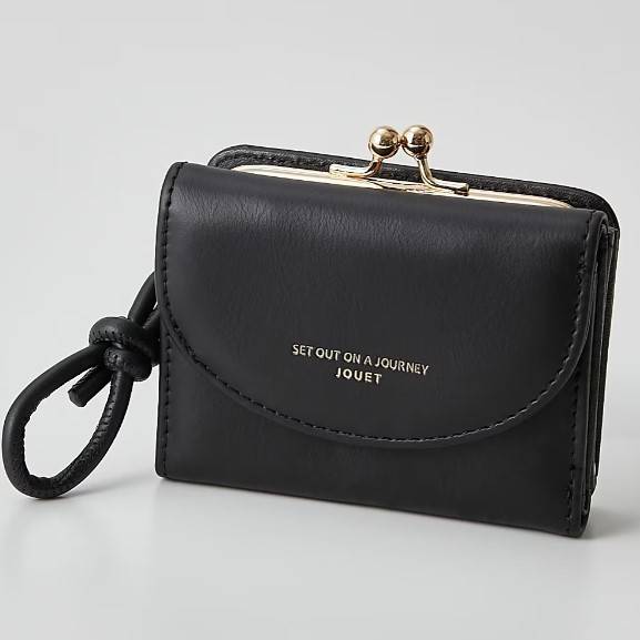 Jouet がま口シンプル3つ折り財布