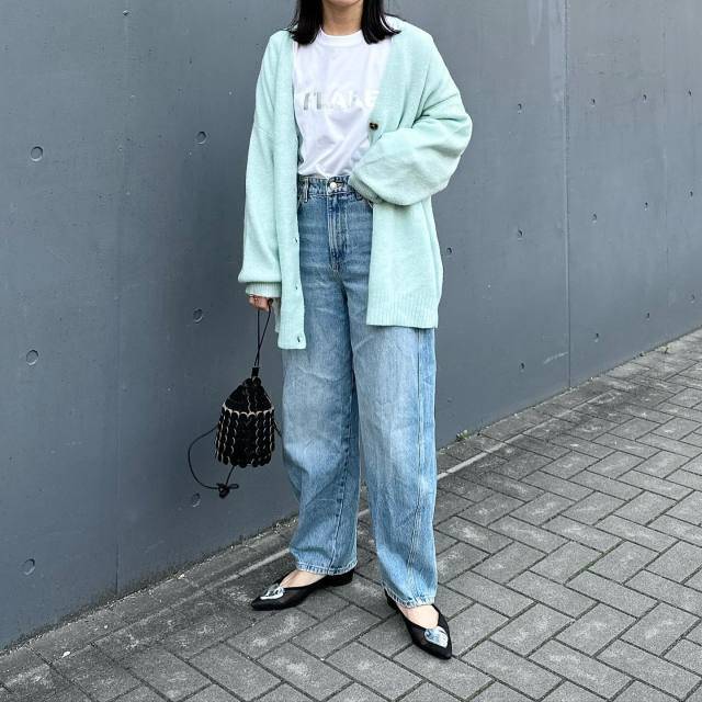 ミントグリーンをアクセントに♪