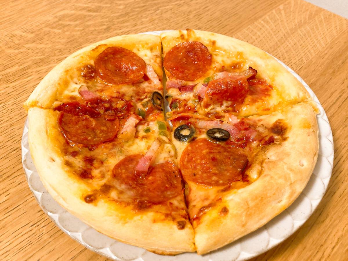 生地はふんわりもちっと食感♡