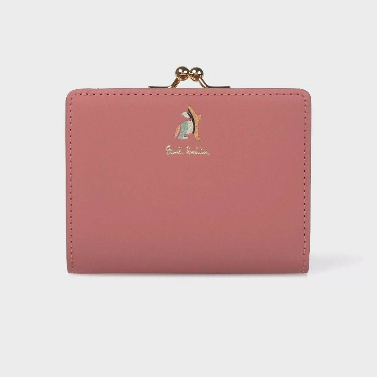 Paul Smith マーケトリースワールラビット がま口2つ折り財布